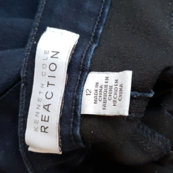 (12) Kenneth Cole Reaction Stretch Jegging Skinny Bodycon Contemporary Modern - Picture 4 of 12